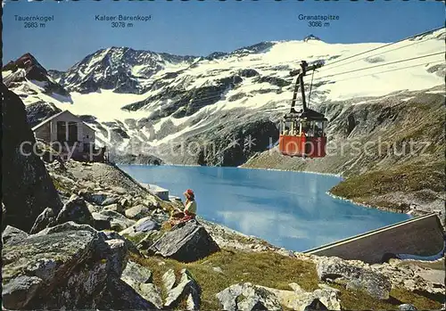 Seilbahn Bergstation Weisssee Tauernkogel Kalser Baerenkopf Kat. Bahnen