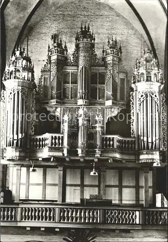 Kirchenorgel Dom St. Nikolaus Stendal Kat. Musik