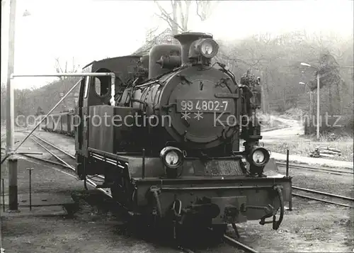 Lokomotive 99 4802 7  Kat. Eisenbahn