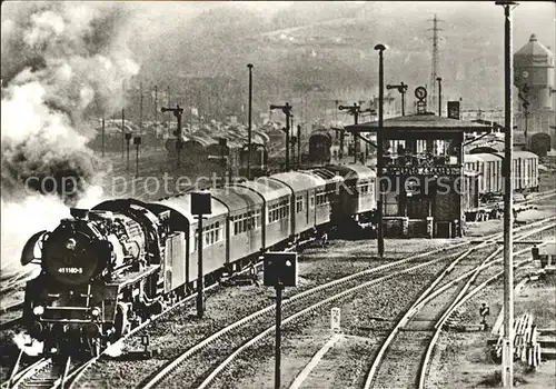 Eisenbahn Dampflokomotive P 4006 Saalfeld  Kat. Eisenbahn