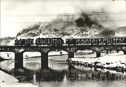 Eisenbahn Dampflokomotive Zuglok 62 015 Sonderzug Elsterbruecke Bad Koestritz Kat. Eisenbahn