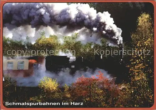 Lokomotive Schmalspurbahn Harz Mallet  Kat. Eisenbahn