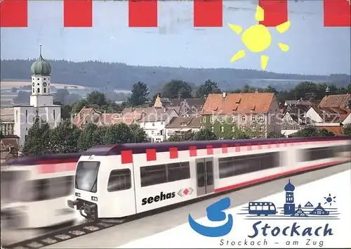 Eisenbahn Seehas Stockach Bahnhofsfest Kat. Eisenbahn