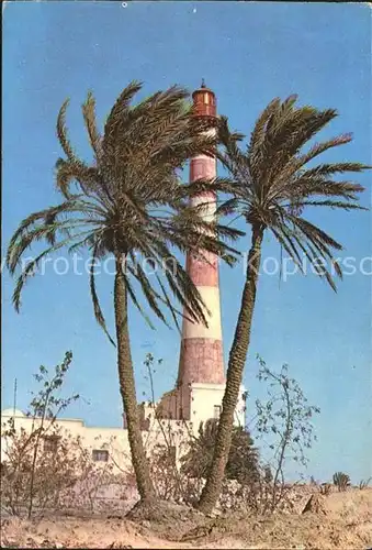 Leuchtturm Lighthouse Phare Jerba Tunesien Kat. Gebaeude