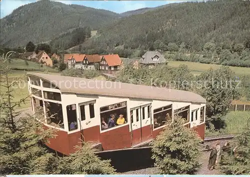 Zahnradbahn Oberweissbach Talstation Obstfelderschmiede  Kat. Bergbahn