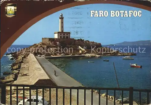 Leuchtturm Lighthouse Faro Botafoc Ibiza Isla Blanca  Kat. Gebaeude