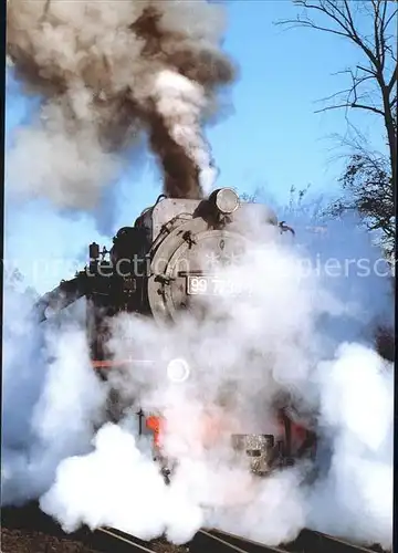 Lokomotive Harzer Schmalspurbahn  Kat. Eisenbahn