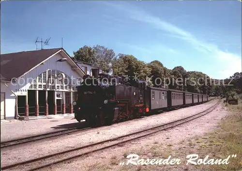 Eisenbahn Rasender Roland Bahnhof Binz Ruegen  Kat. Eisenbahn