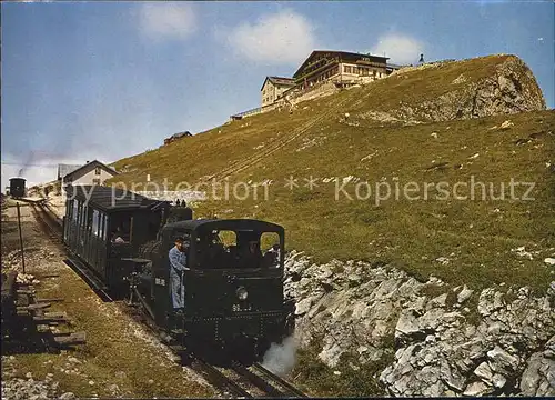 Zahnradbahn Schafberg Gipfel  Kat. Bergbahn