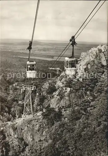 Seilbahn Thale Harz  Kat. Bahnen