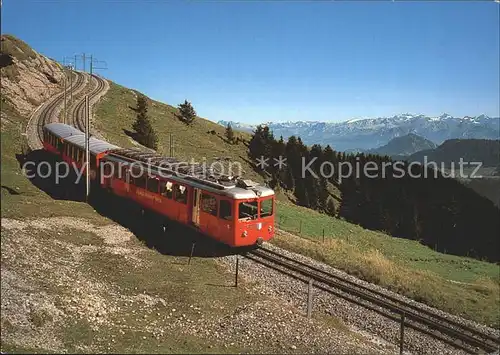 Zahnradbahn Vitznau Rigi Bahn Glarneralpen  Kat. Bergbahn