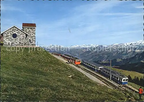 Zahnradbahn Rigi Kulm Bergkapelle Arth  und Vitznau Rigi Bahnen Kat. Bergbahn