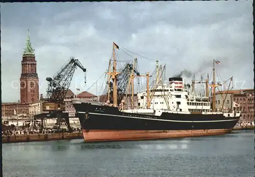Dampfer Oceanliner Kiel Hafen  Kat. Schiffe