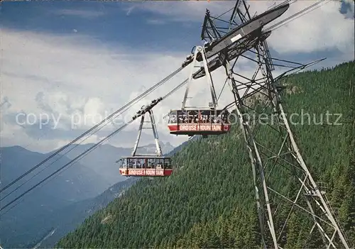 Seilbahn Grouse Mountain North Vancouver B.C. Canada  Kat. Bahnen