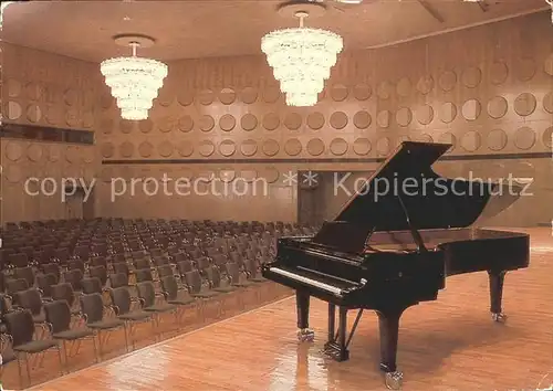 Klavier Leipzig Neues Gewandhaus Kleiner Saal Kat. Musik