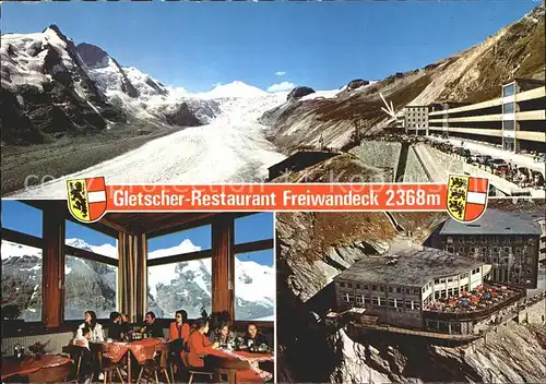 Gletscher Restaurant Freiwandeck Grossglockner  Kat. Berge