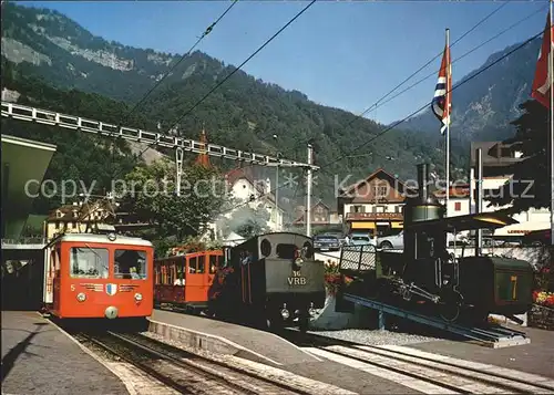 Zahnradbahn Vitznau Rigi Bahn Triebfahrzeuge  Kat. Bergbahn