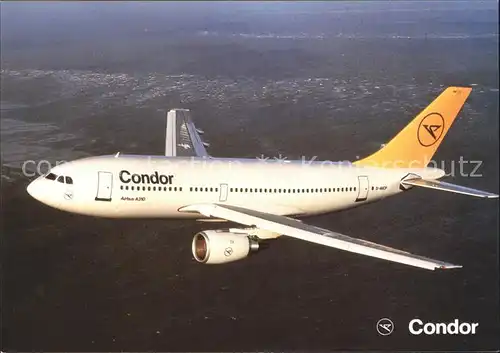 Flugzeuge Zivil Condor Airbus A310 203  Kat. Airplanes Avions