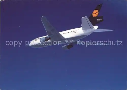 Lufthansa McDonnell Douglas DC 10 30 Kat. Flug