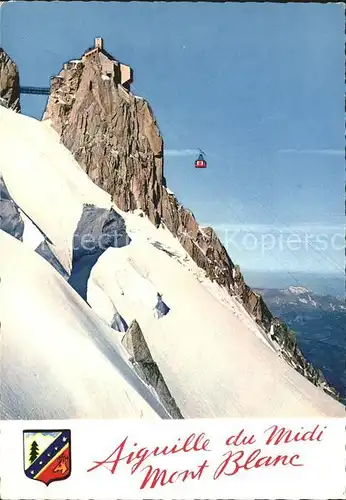 Seilbahn Aiguille du Midi Mont Blanc  Kat. Bahnen