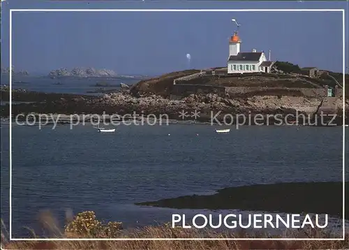 Leuchtturm Lighthouse Plouguerneau Ile Wrac h Kat. Gebaeude