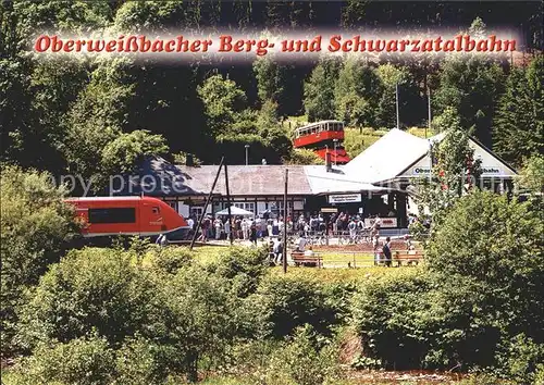 Bergbahn Oberweissbach Schwarzatalbahn Talstation Obstfelderschmiede Kat. Bergbahn