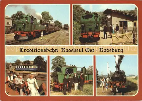 Eisenbahn Traditionsbahn Radebeul Ost Radeburg Zugpersonal Friedewald Kat. Eisenbahn