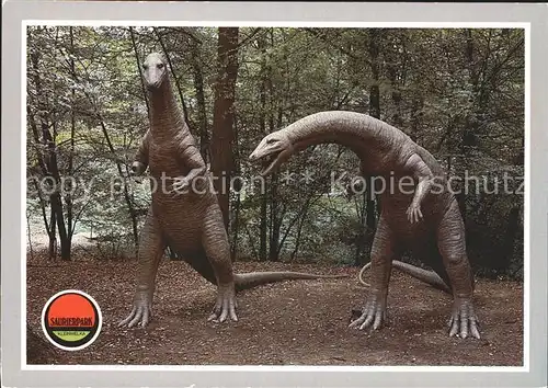 Dinosaurier Plateosaurus Saurierpark Kleinwelka Kat. Tiere