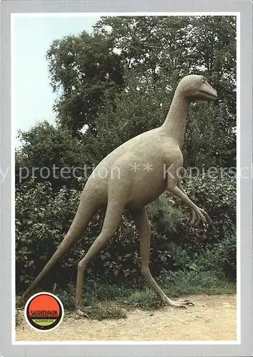 Dinosaurier Stenonychosaurus Saurierpark Kleinwelka Kat. Tiere