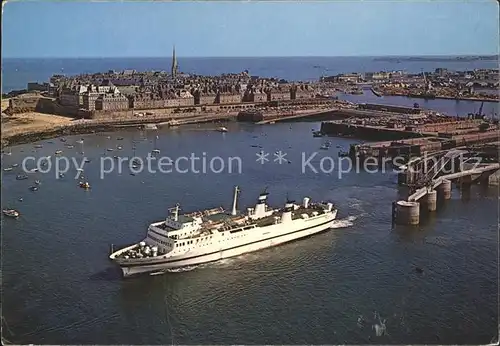 Faehre Car Ferry Saint Malo Plymouth Kat. Schiffe