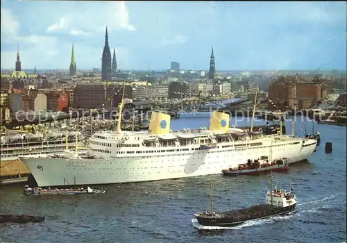 Faehre Gripsholm Hamburg Hafen  Kat. Schiffe