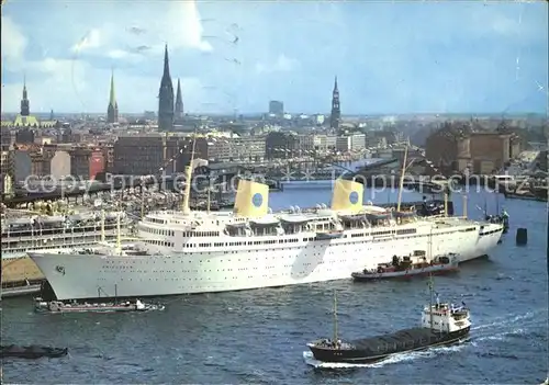 Schiffe Gripsholm Hamburg Hafen  Kat. Schiffe