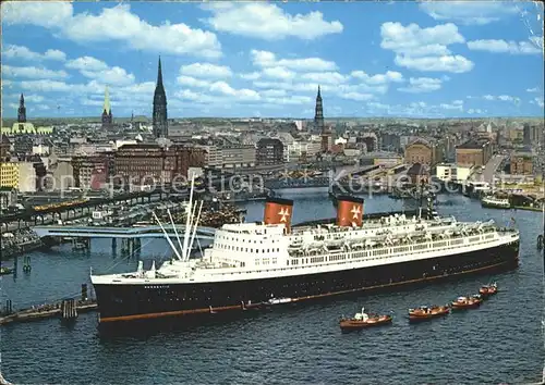 Dampfer Oceanliner Hanseatic Hamburg  Kat. Schiffe