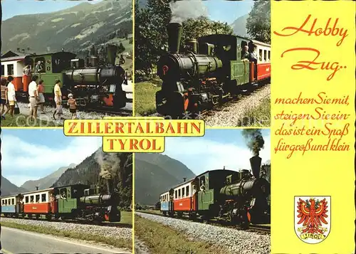 Eisenbahn Zillertalbahn Hobbyzug  Kat. Eisenbahn