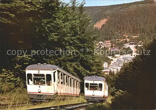 Zahnradbahn Wildbad Schwarzwald  Kat. Bergbahn