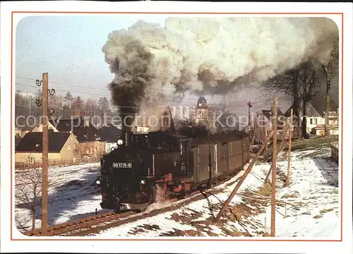 Lokomotive 99 1775 Schmalspurbahn Cranzahl Oberwiesenthal Kat. Eisenbahn