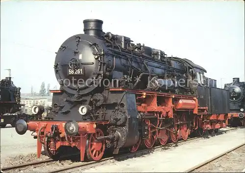 Lokomotive DR Betriebsnummer 58 261  Kat. Eisenbahn