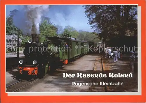 Eisenbahn Rasender Roland Ruegensche Kleinbahn Traditionslok Kat. Eisenbahn