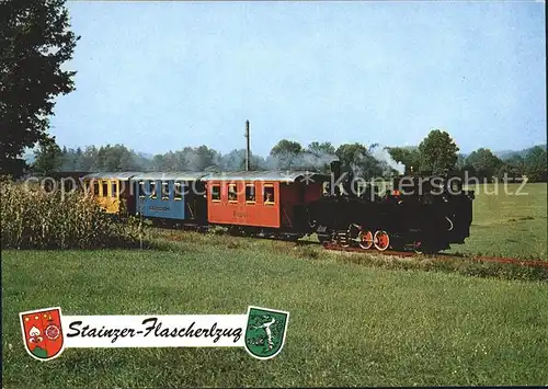 Eisenbahn Stainz Flascherlzug  Kat. Eisenbahn