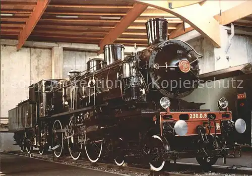 Lokomotive 2 230 D9 Mulhouse Musee Chemin du Fer Kat. Eisenbahn