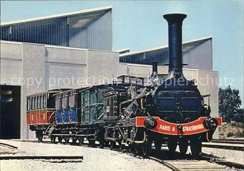 Lokomotive Train de l epoce Second Empire Mulhouse Musee Chemin de Fer  Kat. Eisenbahn