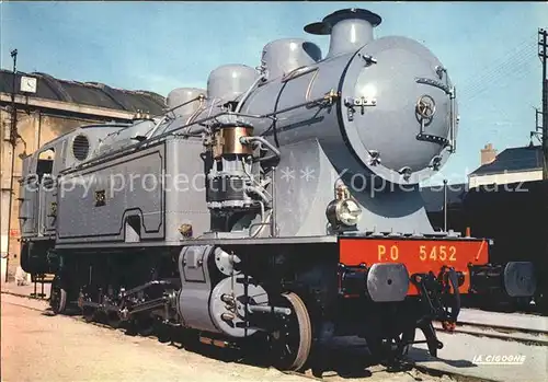 Lokomotive 5452 P.O Mulhouse Musee Chemin de Fer Kat. Eisenbahn
