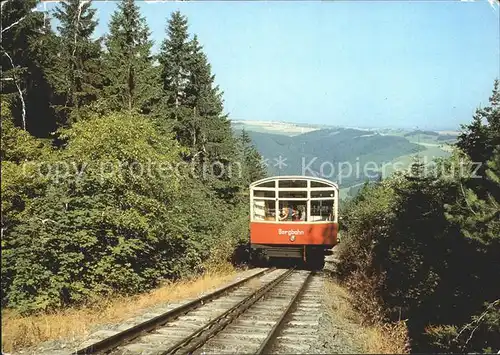 Bergbahn Lichtenhain an der Bergbahn Kat. Bergbahn