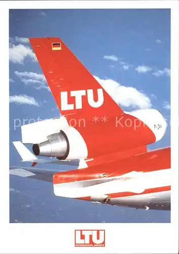 Flugzeuge Zivil LTU MD 11 Kat. Airplanes Avions