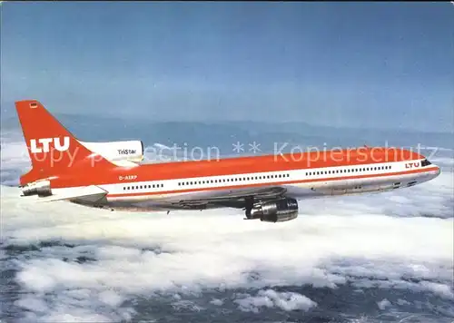 Flugzeuge Zivil LTU TriStar L 1011 1 Kat. Airplanes Avions