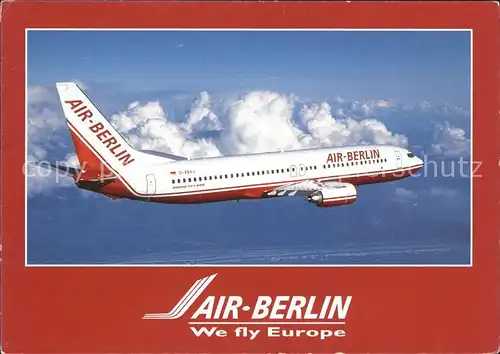 Flugzeuge Zivil Air Berlin Boeing 737 800 Kat. Airplanes Avions