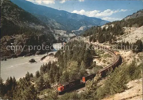 Eisenbahn Fraser Canyon Canada Kat. Eisenbahn