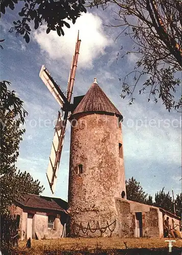Windmuehle Moulin de Raire Vendee  Kat. Gebaeude und Architektur