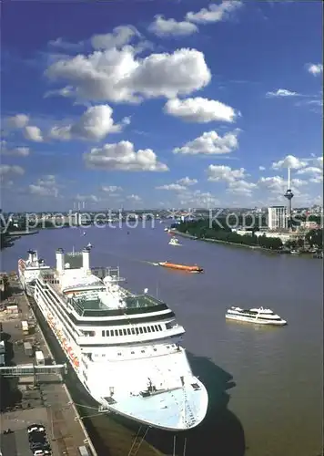 Schiffe Rotterdam River Maas Euromast Kat. Schiffe