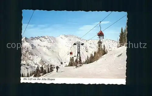 Sessellift Alta Utah Wasatch Range Kat. Bahnen